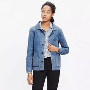 Madewell Women's X- Small Joshua Tree Jacket Denim